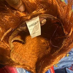 Full Chucky doll costume, Wig included.
